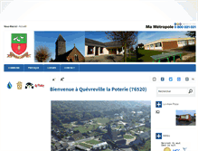 Tablet Screenshot of mairie-quevrevillelapoterie.fr